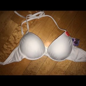BNWT F21 White Bikini Top